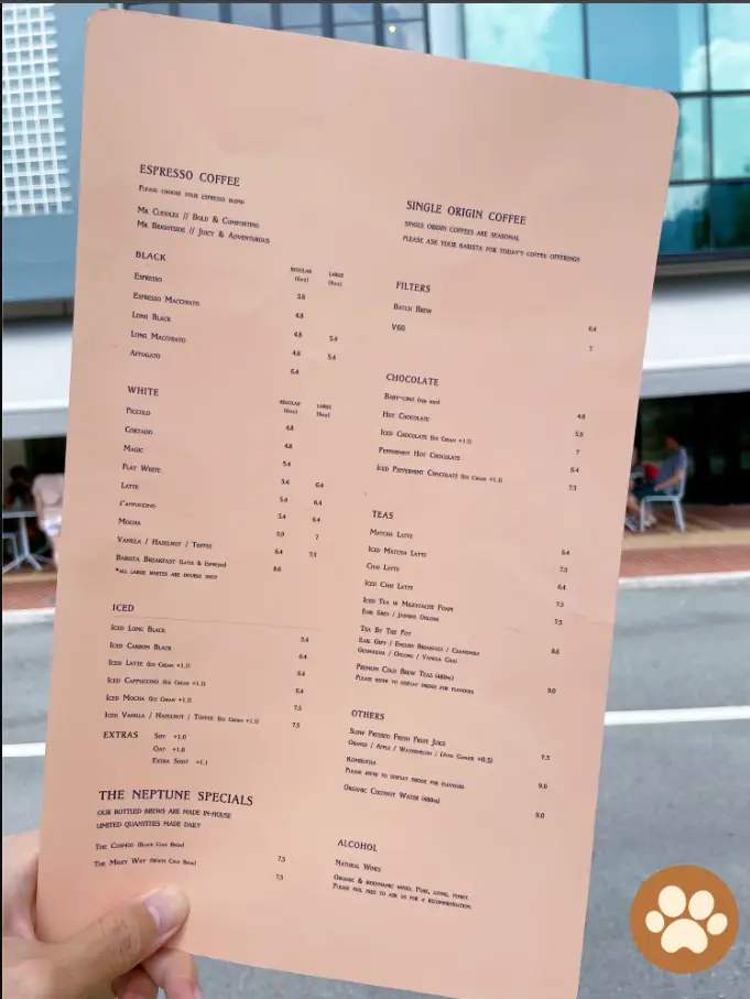 ATLAS COFFEE MENU