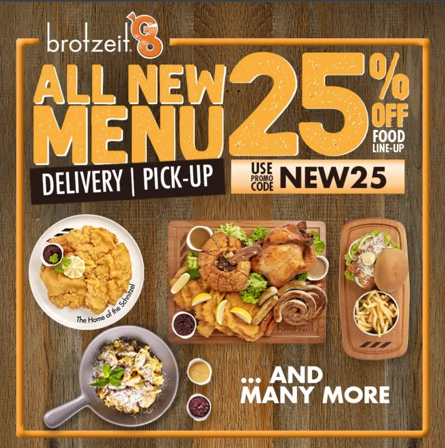 BROTZEIT SINGAPORE MENU