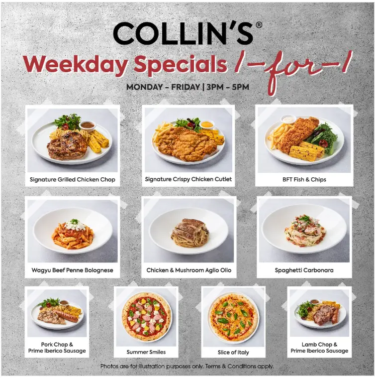 COLLINS MENU