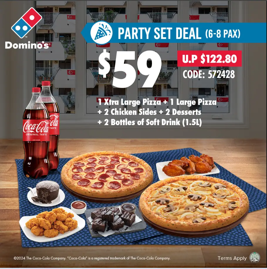 DOMINOS MENU SINGAPORE