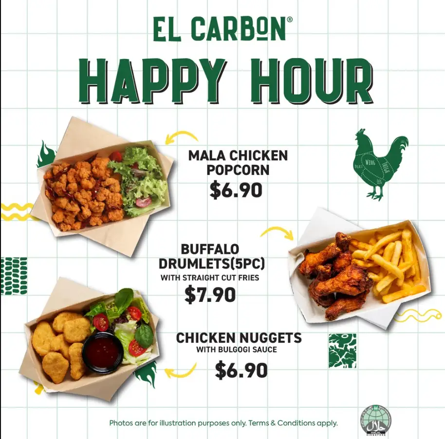 EL CARBON SINGAPORE MENU