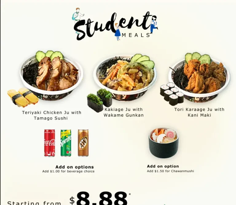 HEI SUSHI MENU