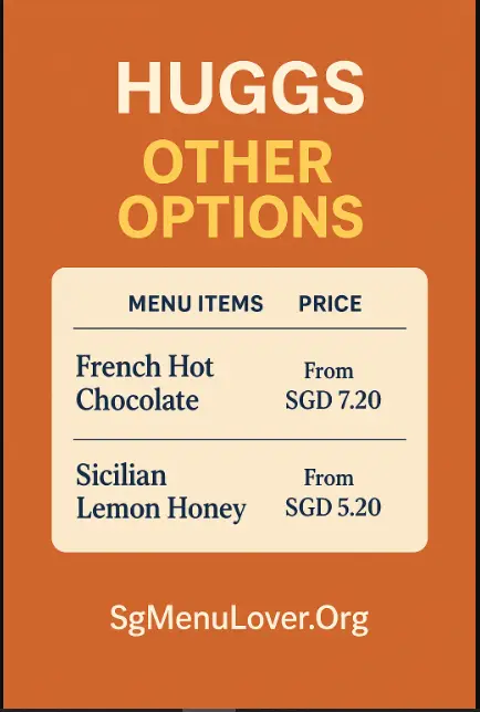 HUGGS OTHERS OPTIONS Menu