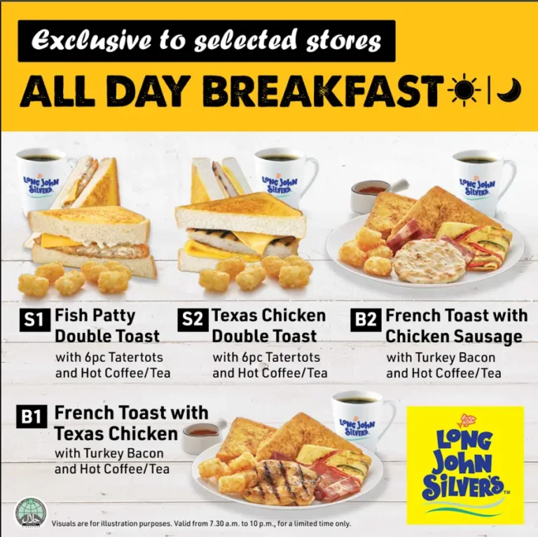 LONG JOHN SILVERS MENU