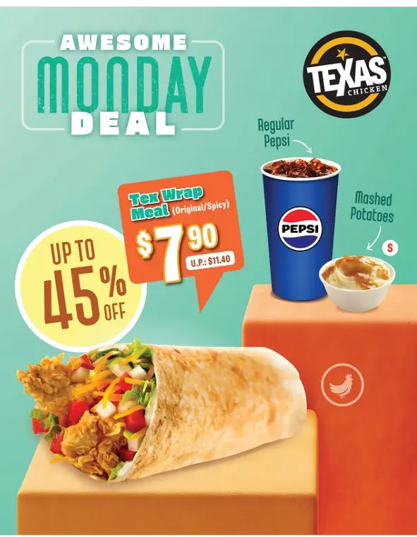 TEXAS CHICKEN MENU