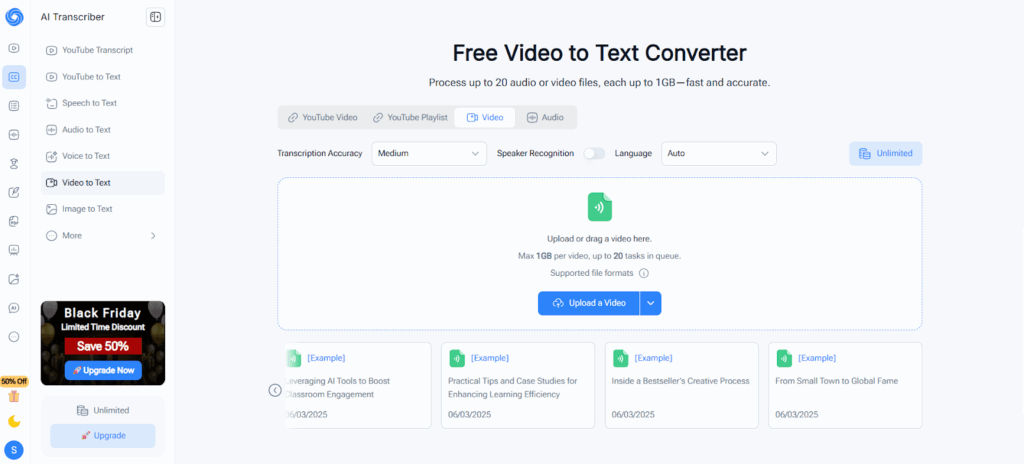 NoteGPT Video to Text Converter – Empowering Educators and Trainers to Work Smarter