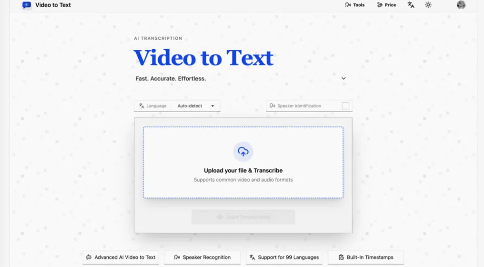 From Spoken Word to Structured Text: How Video to Text Makes Transcription Effortless From Spoken Word to Structured Text How Video to Text Makes Transcription Effortless